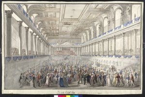 Redoute pendant la convention viennoise