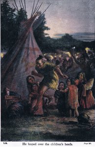 Il a sauté par-dessus les têtes des enfants - Johann Nepomuk Schonberg