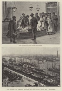 Le Choléra à Hambourg - Johann Nepomuk Schonberg