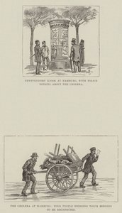 Le Choléra à Hambourg - Johann Nepomuk Schonberg