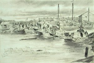 Le Pont Pei-Ho, août 1900 - Johann Nepomuk Schonberg