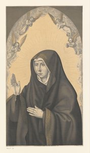 Marie en Mater dolorosa (Galerie des Frères Boisserée) - Johann Nepomuk Strixner