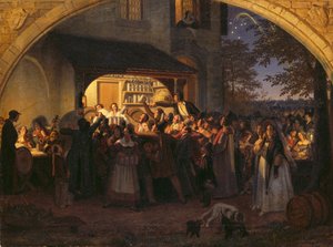 Fête de jardin à Munich