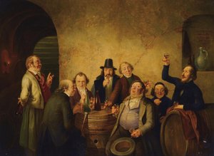 Dégustation de vin - Johann Peter Hasenclever