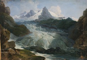 Le glacier du Rhône - Johann Peter Krafft
