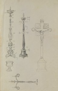 Étude de détail pour la mise en bière de Juliana Krafft et de sa fille Ludovica - Johann Peter Krafft