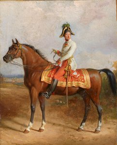 Archiduc Charles à cheval - Johann Peter Krafft