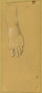 Étude de pied pour "Rüdiger et Angelika" - Johann Peter Krafft