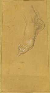 Étude de pied pour "Rüdiger et Angelika"