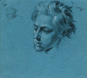 Étude de tête pour "Scène de la lutte pour la liberté du Tyrol" - Johann Peter Krafft