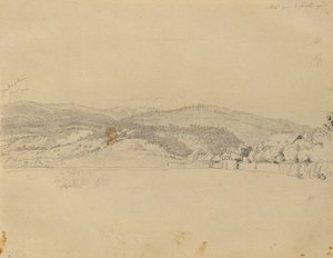 Paysage près de Baden - Johann Peter Krafft