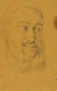 Étude de portrait de Rodolphe de Habsbourg et le prêtre - Johann Peter Krafft