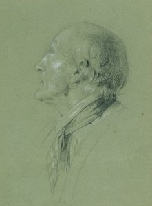 Étude de portrait pour "Le retour du soldat de la milice" (1817)