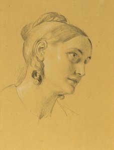 Étude féminine pour "Entrée après la paix de Paris" - Johann Peter Krafft
