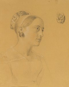 Étude féminine pour "L