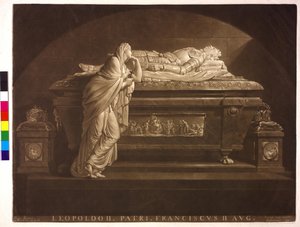 Saint-Empereur romain Léopold II - Johann Peter Pichler