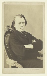 Portrait de Brahms - Johann Reiner