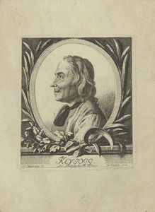 Portrait de Jakob Kleinjogg Gujer - Johann Rudolf Schellenberg