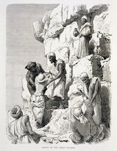 Ascension de la Grande Pyramide - Johann Rudolph the Elder Huber