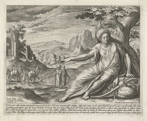Asie (Les quatre continents) - Johann Sadeler (I)
