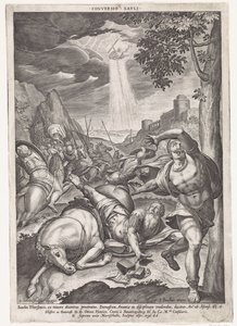 Conversion de Paul - Johann Sadeler (I)