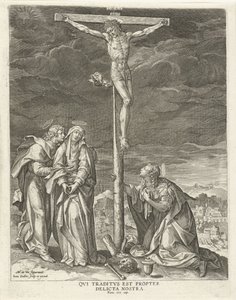 Christ en croix - Johann Sadeler (I)