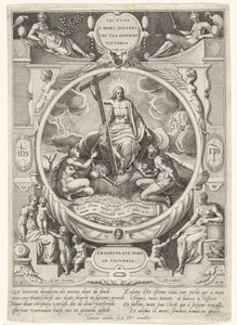 Christ vainqueur de la mort et du péché - Johann Sadeler (I)