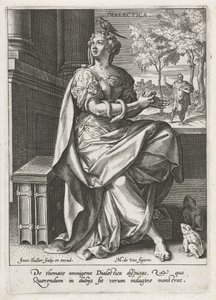 Dialectique (Les sept arts libéraux) - Johann Sadeler (I)