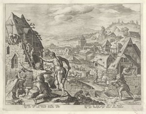 Caïn construit la ville d