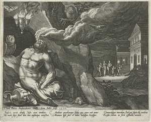 Nuit - Johann Sadeler (I)