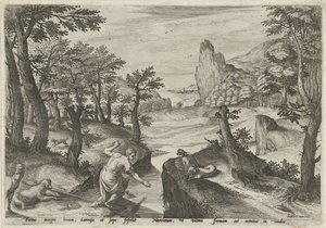 Narcisse (Paysages avec scènes mythologiques)