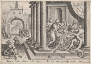 La Plaie des grenouilles, vers 1585