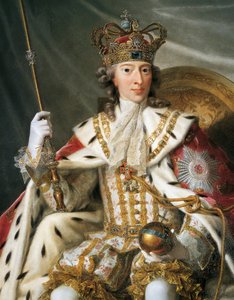 Portrait de Christian VI de Danemark - Johann Salomon Wahl
