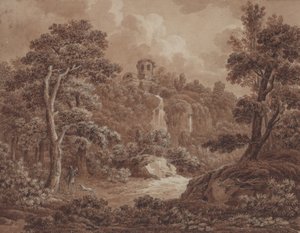Paysage arcadien avec un chasseur et son chien - Johann Sebastian Bach