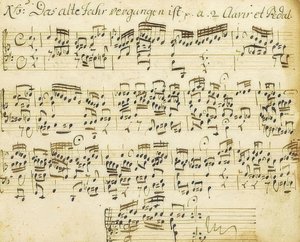 Prélude de choral pour orgue. Du petit livre d