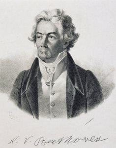 Portrait de Ludwig van Beethoven - Johann Stephan Decker