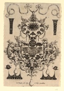 Design de pendentif avec la Tentation, Planche 1, d