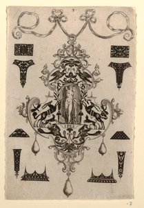 Conception de pendentif avec la vertu Espoir, Planche 3, d