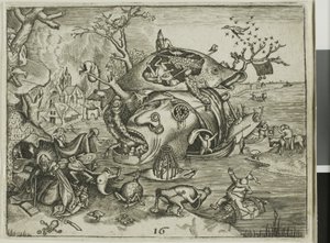 La Tentation de Saint Antoine, planche 16 des Emblemata Secularia
