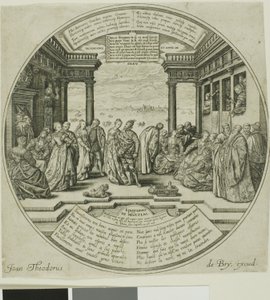 Le Mariage vénitien - Johann Theodor de Bry