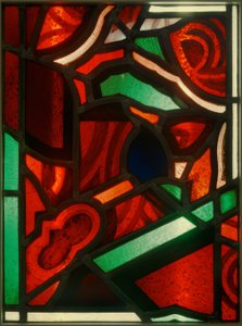 Vitre rouge-vert - Johan Thorn Prikker