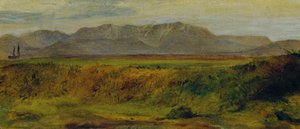 Paysage avec massif du Rax - Johann  Till der Jüngere