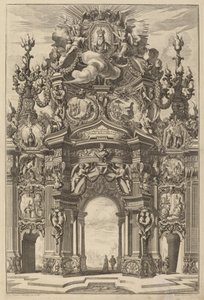 Arc de triomphe pour Henri II - Johann Ulrich Kraus, after Peter Schubert von Ehrenberg