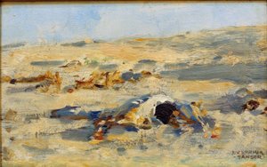 Le désert près de Tanger