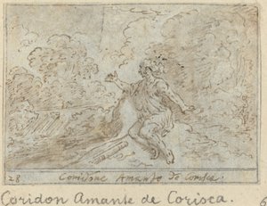 Coridone, amant de Corisca, 1640