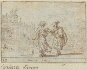 Corisca et Linco, 1640