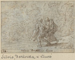 Silvio, Dorinda et Linco, 1640