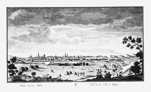 Vue de Tara, vers 1735 - Johann Wilhelm Lürsenius