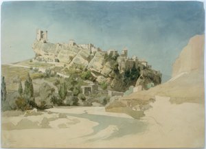 Vue de Vaison-la-Romaine - Johann Wilhelm Schirmer