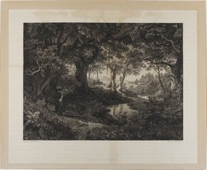 Le grand paysage italien - Johann Wilhelm Schirmer